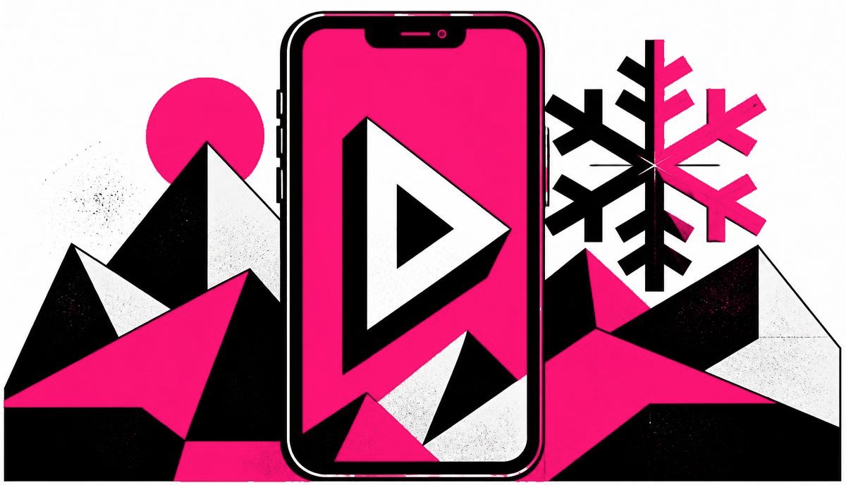 Editorial graphic representing video content strategy for Canadian brands